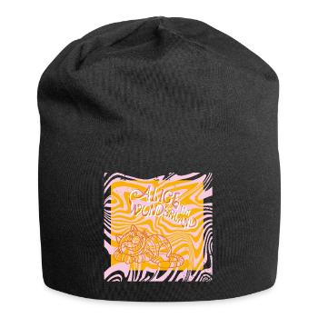 Alice Im Wunderland Grinsekatze - Jersey-Beanie - Schwarz - Vorne