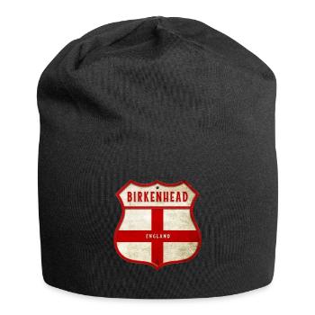 Birkenhead England Coat of Arms - Jersey Beanie - black - Front