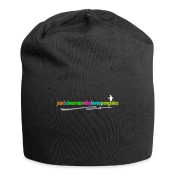 Déclaration du manchot d’Antarctique Oiseau animal Oiseau de mer - Bonnet en jersey - noir - Devant