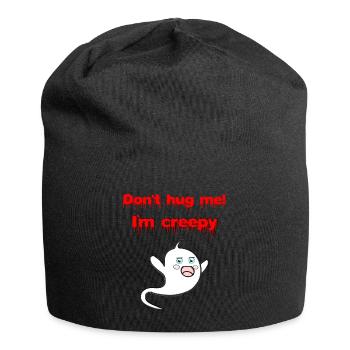 lustige Tees, Sprüche, Geister, verschenken - Jersey-Beanie - Schwarz - Vorne