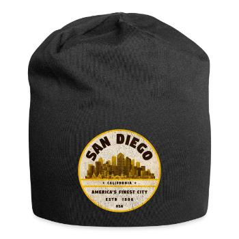 San Diego - Bonnet en jersey - noir - Devant