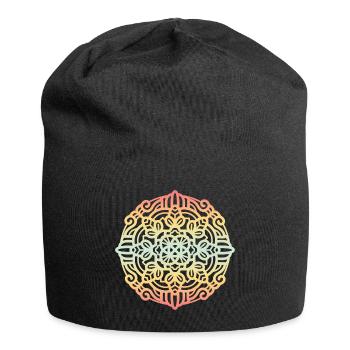Mandala - Jersey Beanie - black - Front