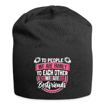 Mother Daughter Children's Day - Jersey Beanie - black - Front