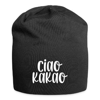Ciao Kakao - Jersey-Beanie - Schwarz - Vorne