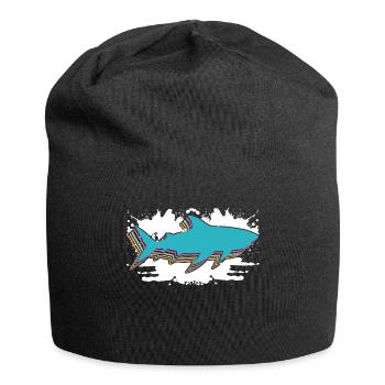 Coeur coloré for fans of requiem Voici une - Bonnet en jersey - noir - Devant