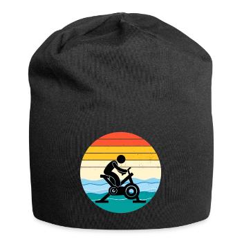 Aqua Cycling Schwimmbad Fitness Training - Jersey-Beanie - Schwarz - Vorne