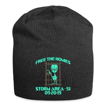 Free The Homies Storm Area 51 20.09.2019 T-Shirt - Jersey-Beanie - Anthrazit - Vorne