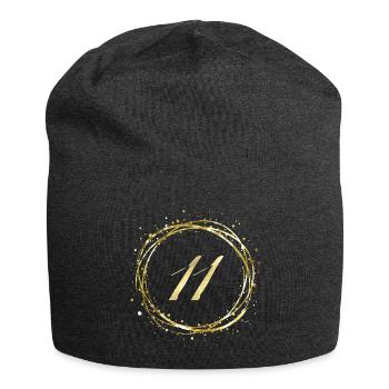 11 - Jersey-Beanie - Anthrazit - Vorne
