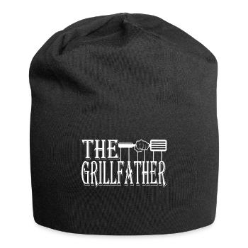 Das Grillfather Unique Grillshirt T-Shirt - Jersey-Beanie - Schwarz - Vorne