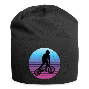 BMX Vélo Hommes BMX Garçons BMX Cyclisme - Bonnet en jersey - noir - Devant