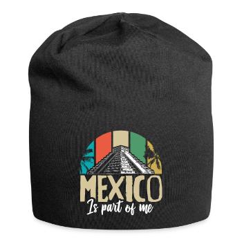 Mexiko Kaktus Staat - Jersey-Beanie - Schwarz - Vorne