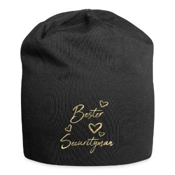 Best Securityman - Jersey Beanie - black - Front