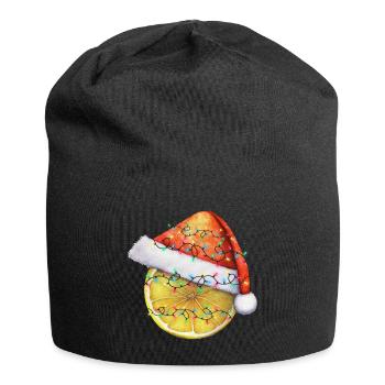 Citron de Noël - Bonnet en jersey - noir - Devant
