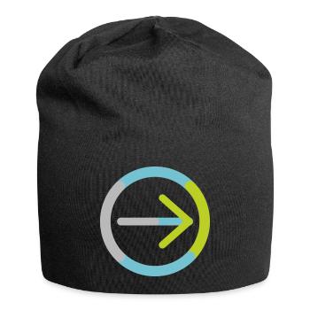 The logo of the cooperative on its own - Jersey Beanie - black - Front