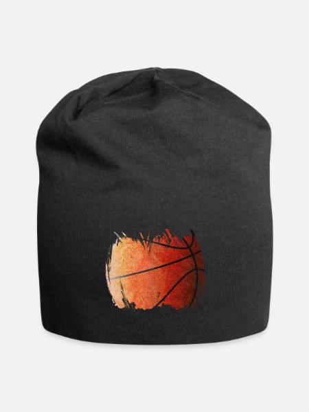Basketball Basketballer - Jersey-Beanie - Schwarz