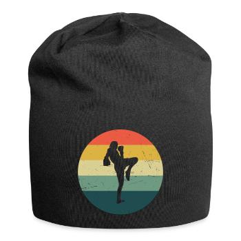 Thai Boxing Thai Boxing Men Thai Boxer Thai Boxer - Jersey Beanie - black - Front