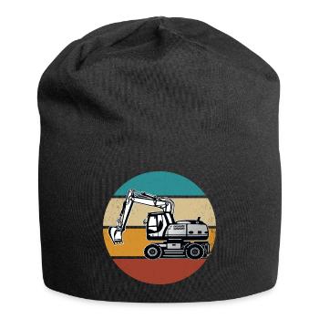Excavatrice - Bonnet en jersey - noir - Devant