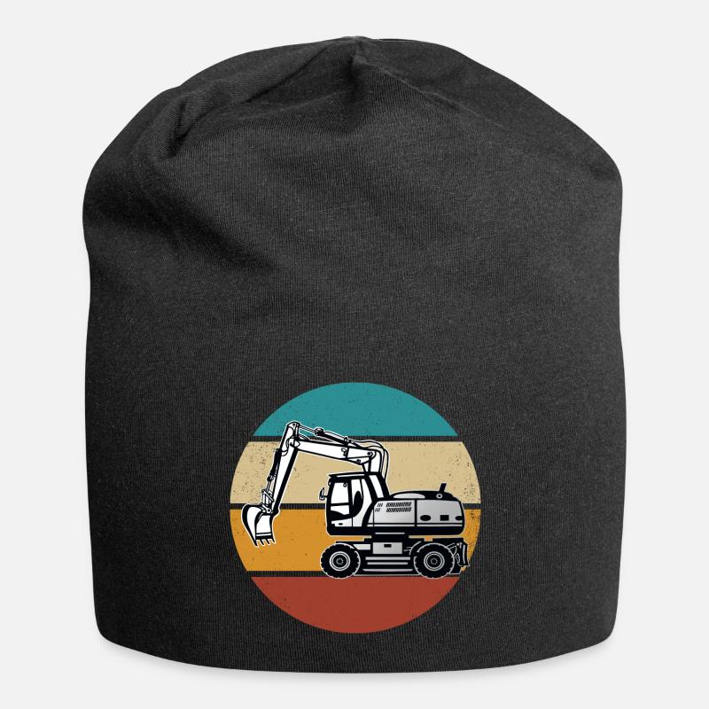 Bagger - Jersey-Beanie - Schwarz