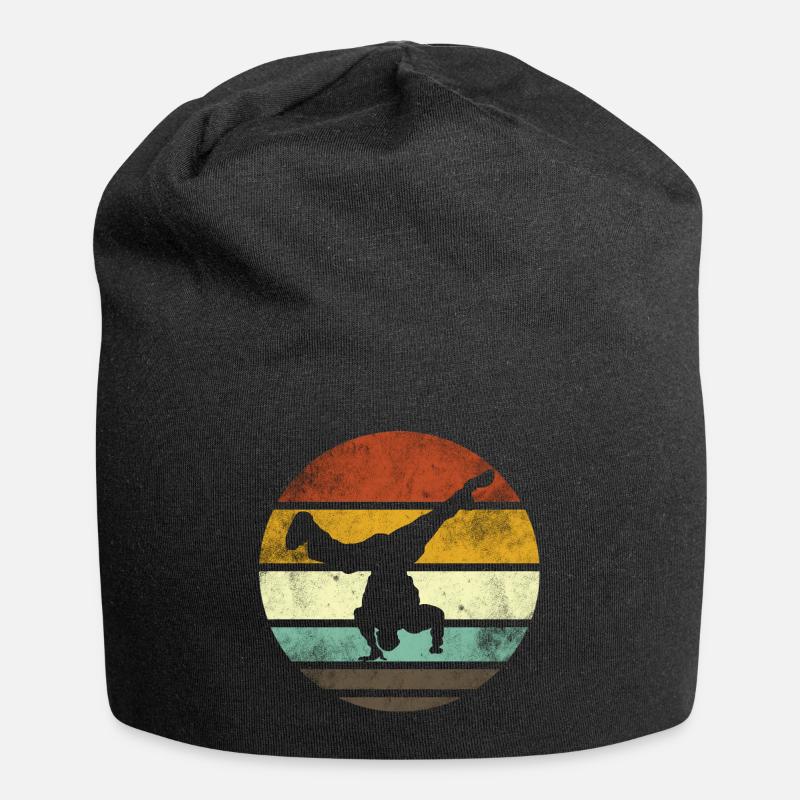 Breakdance Junge Breakdancer Tanzen - Jersey-Beanie - Schwarz