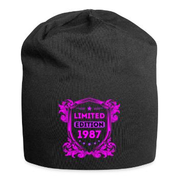 1987 - Jersey-Beanie - Schwarz - Vorne