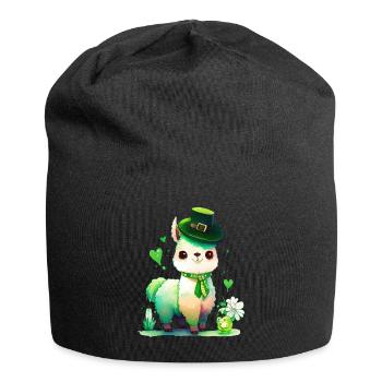 St Paddy's St Patricksday St Patrick Day - Jersey Beanie - black - Front