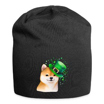 St Paddy's St Patricksday St Patrick Day - Jersey Beanie - black - Front