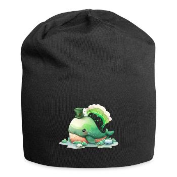 St Paddy's St Patricksday St Patrick Day - Jersey Beanie - black - Front