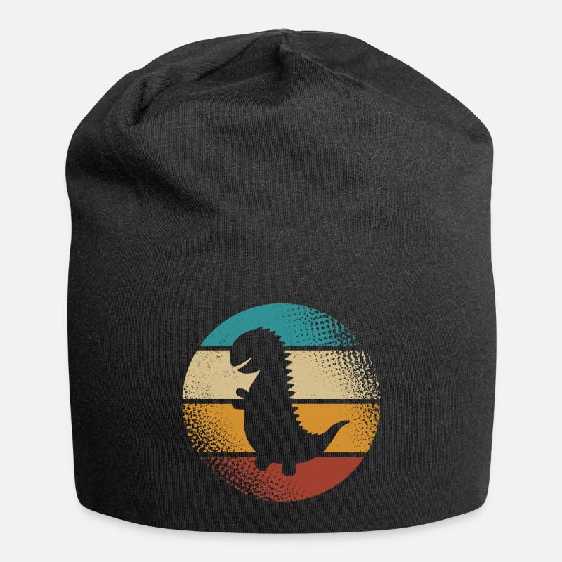 T-Rex - Jersey-Beanie - Schwarz