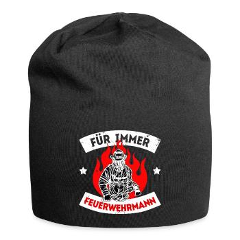 Déclaration des pompiers Brigade de sauveteurs - Bonnet en jersey - noir - Devant