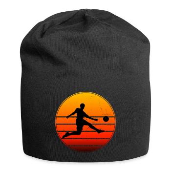 Soccer Fussballspiel Fussballspielen Herren - Jersey-Beanie - Schwarz - Vorne