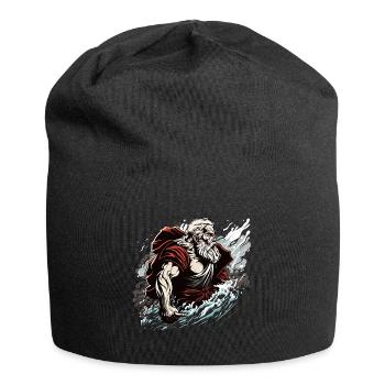 Anime Moses Prophet Teilung des Meeres - - Jersey-Beanie - Schwarz - Vorne