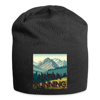 Ultra Running - Jersey Beanie - black - Front