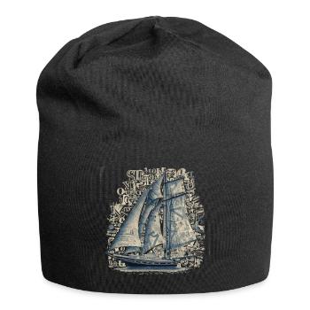 bateau - Bonnet en jersey - noir - Devant