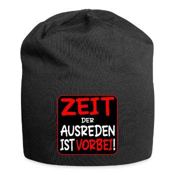 EIGENVERANTWORTUNG AUSREDEN - Jersey-Beanie - Schwarz - Vorne
