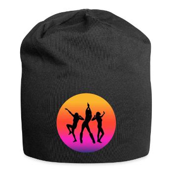 diso, fan de disco, musique disco - Bonnet en jersey - noir - Devant