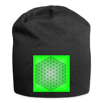 Fleur de Vie pour la Détente - 5ème Dimension - Bonnet en jersey - noir - Devant