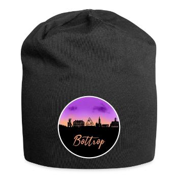 Bottrop Fine Skyline - Bonnet en jersey - noir - Devant