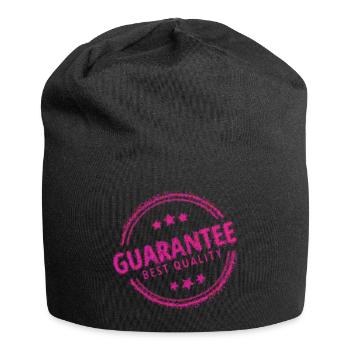 Quality Statement Tee - Jersey Beanie - black - Front