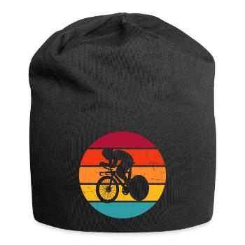 Roadbike Rennrad Rennradfahrer Rennradfahren - Jersey-Beanie - Schwarz - Vorne