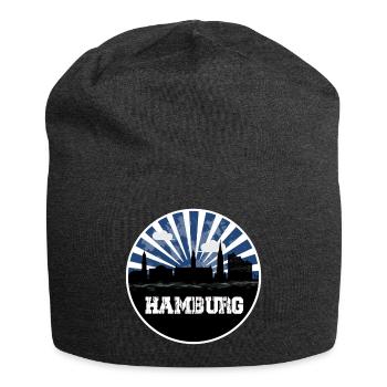 Hamburg Home Game Skyline - Jersey Beanie - charcoal grey - Front