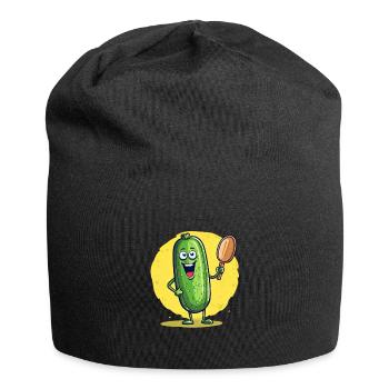 Pickleball Picklepaddle Pickle Sport - Jersey Beanie - black - Front