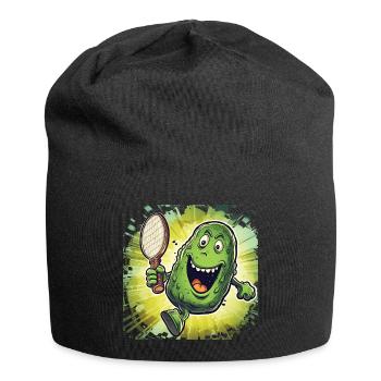 Pickleball Picklepaddle Pickle Sport - Jersey Beanie - black - Front