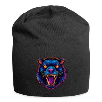 Screaming animal - Jersey Beanie - black - Front