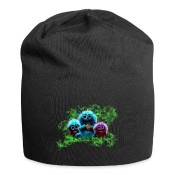Les Mumzels Green - Bonnet en jersey - noir - Devant