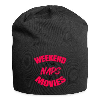 Movie Night Streaming Cineast Movies Statement - Jersey Beanie - black - Front
