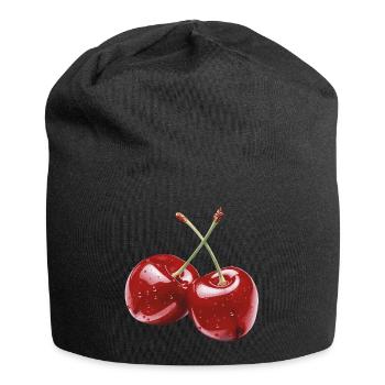Cerise - Bonnet en jersey - noir - Devant