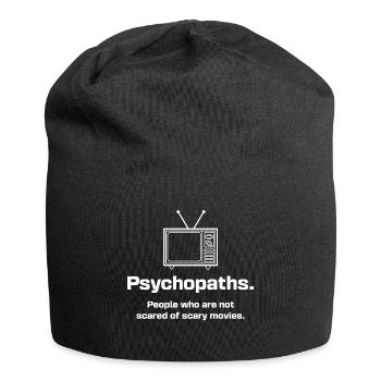TV Evening Movies Statement Theatre Television - Jersey Beanie - black - Front