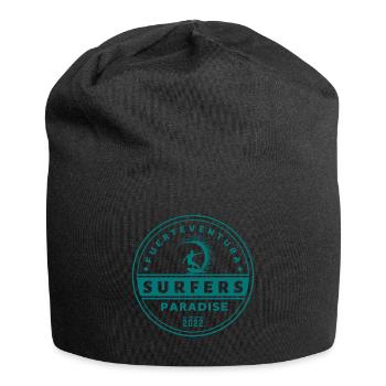 Fuerteventura - Surfers Paradise - Jersey Beanie - black - Front