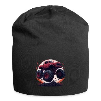 Monster truck - Bonnet en jersey - noir - Devant