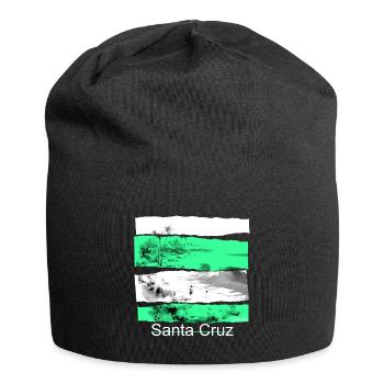 Chemise Santa Cruz Vintage Rétro 70s 80s CA - Bonnet en jersey - noir - Devant
